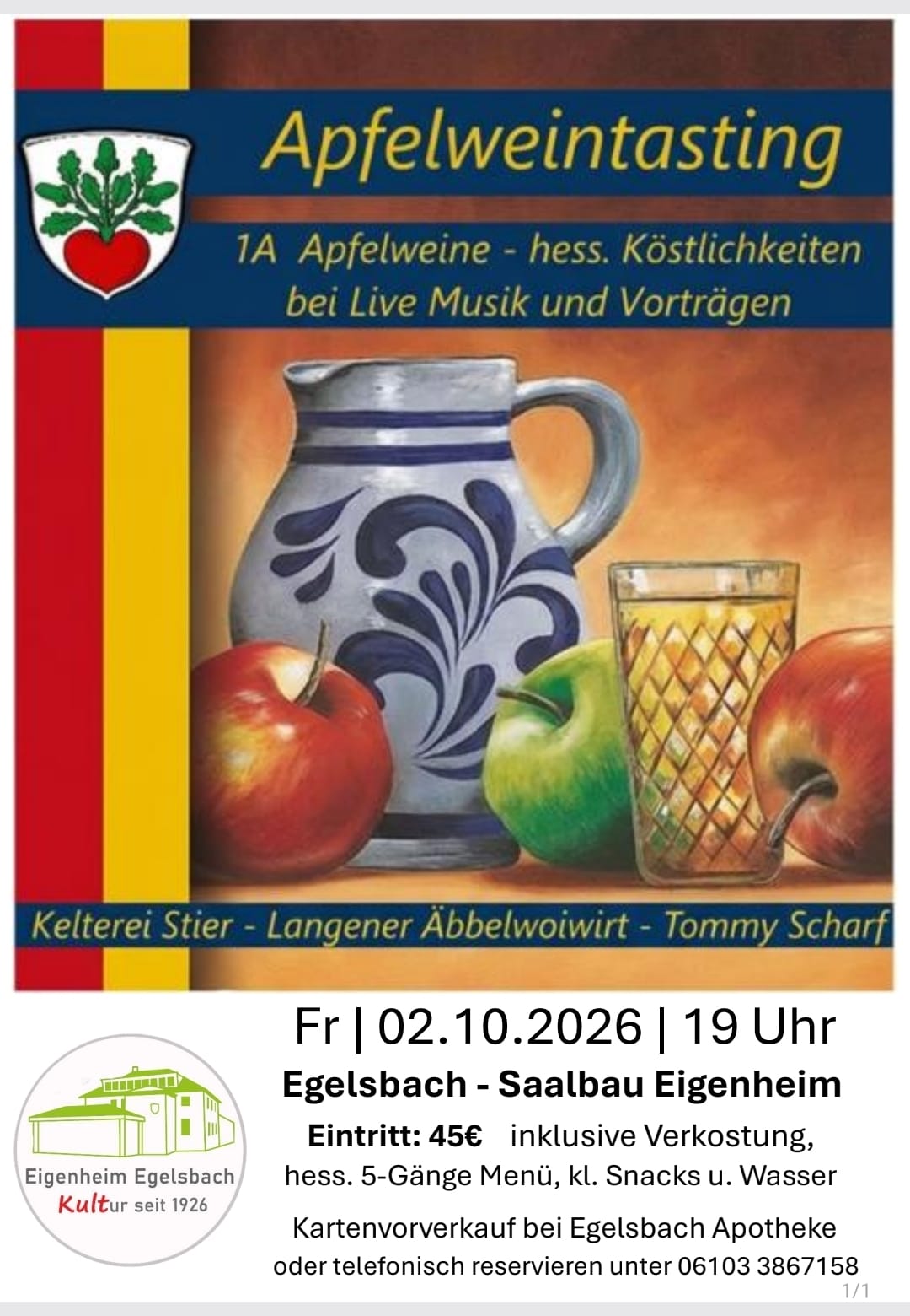 Apfelweintasting 2026